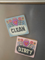 Natural Life Dishwasher Magnet Dirty/Clean