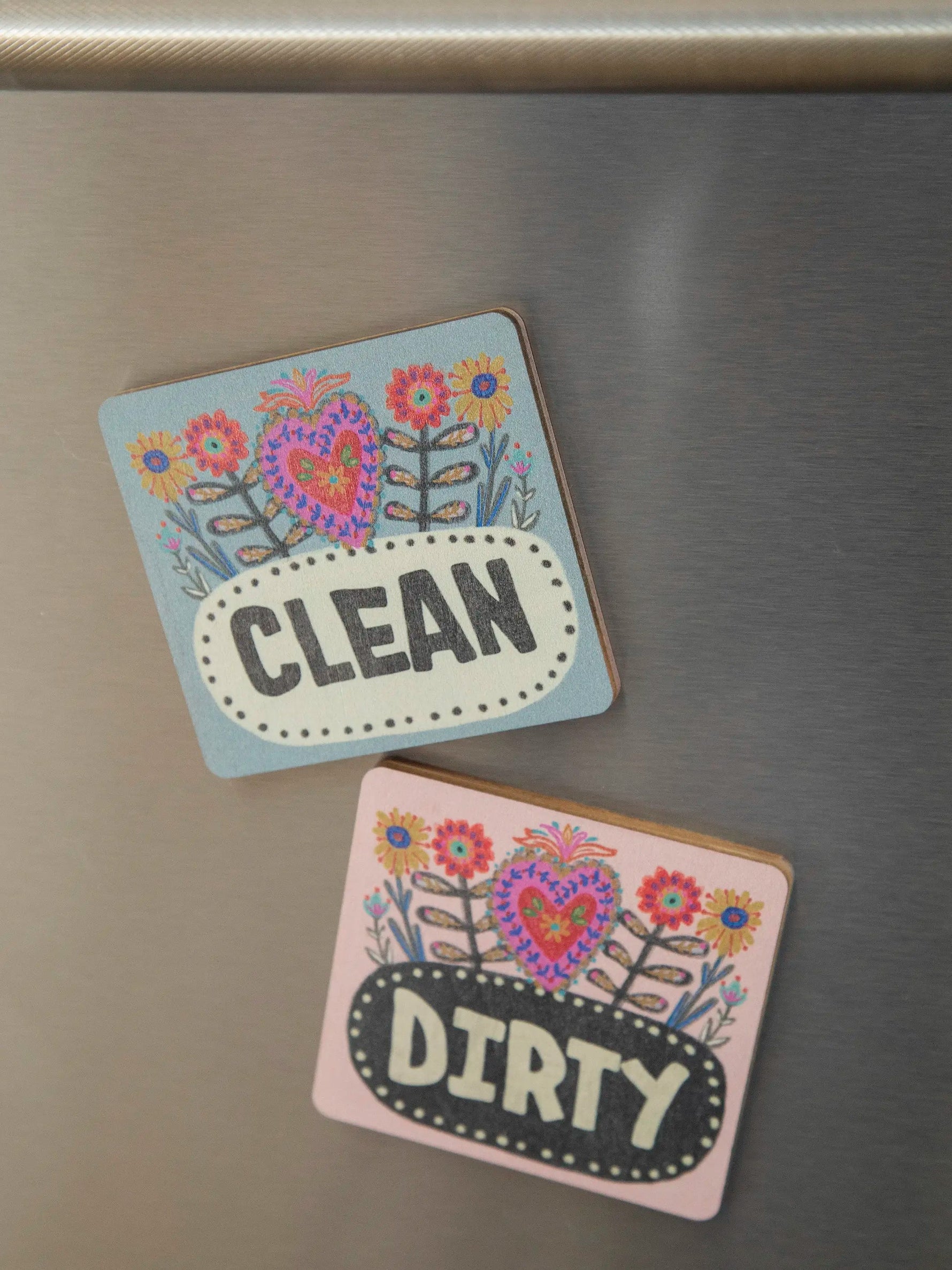 Natural Life Dishwasher Magnet Dirty/Clean