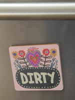 Natural Life Dishwasher Magnet Dirty/Clean