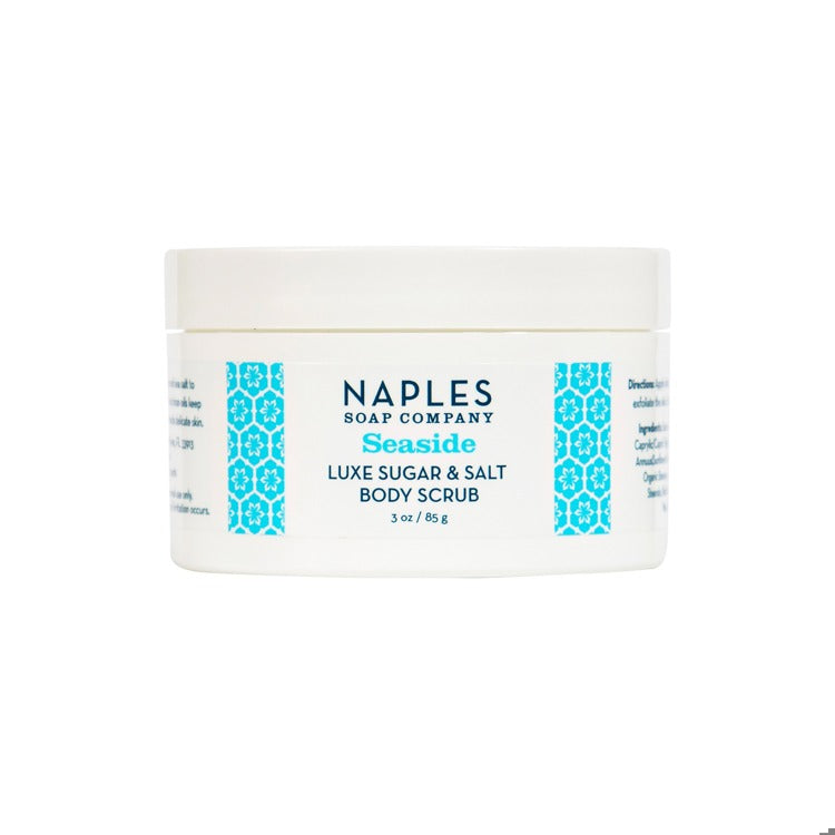 NAPLES SOAP COMPANY Luxe Seaside Sugar and Salt Scrub 3 oz