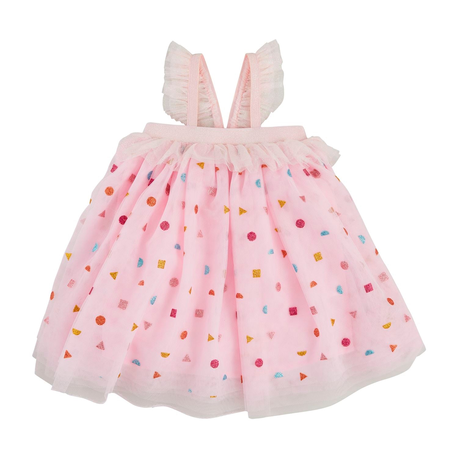MUD PIE Sparkle Mesh Dress 24m-3T