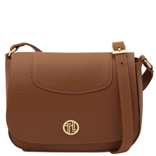 Sella  Leather Shoulder Bag