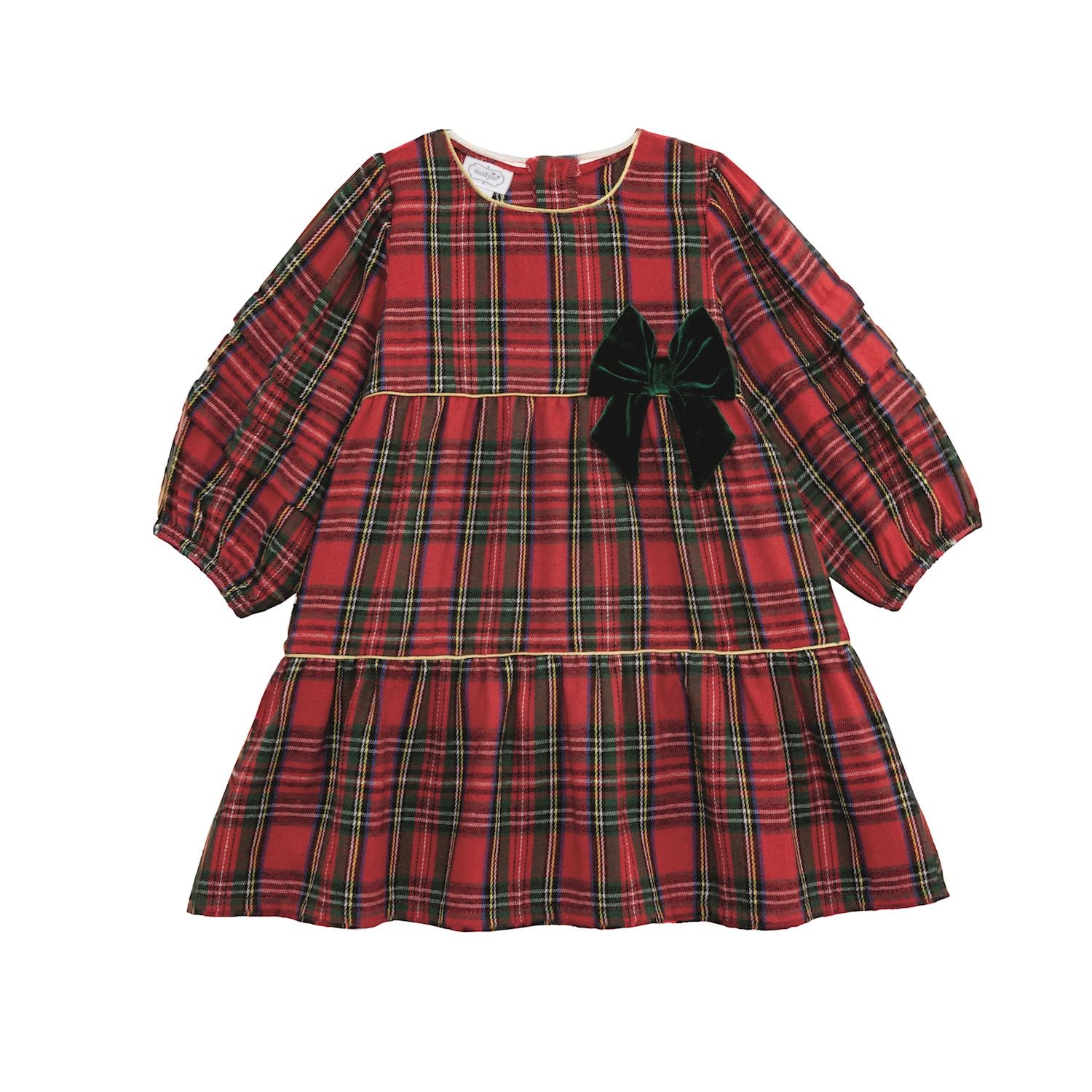MUD PIE Tartan Tier Dress