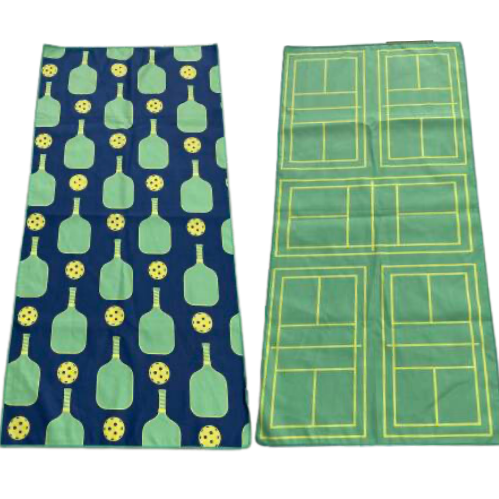 Pickleball Paddle Double-Sided Microfiber Athletic Towel