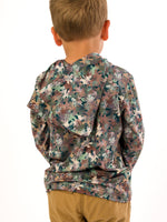 Boys Classic Camo Performance Hooded Shirt: Multi-Color / 4T