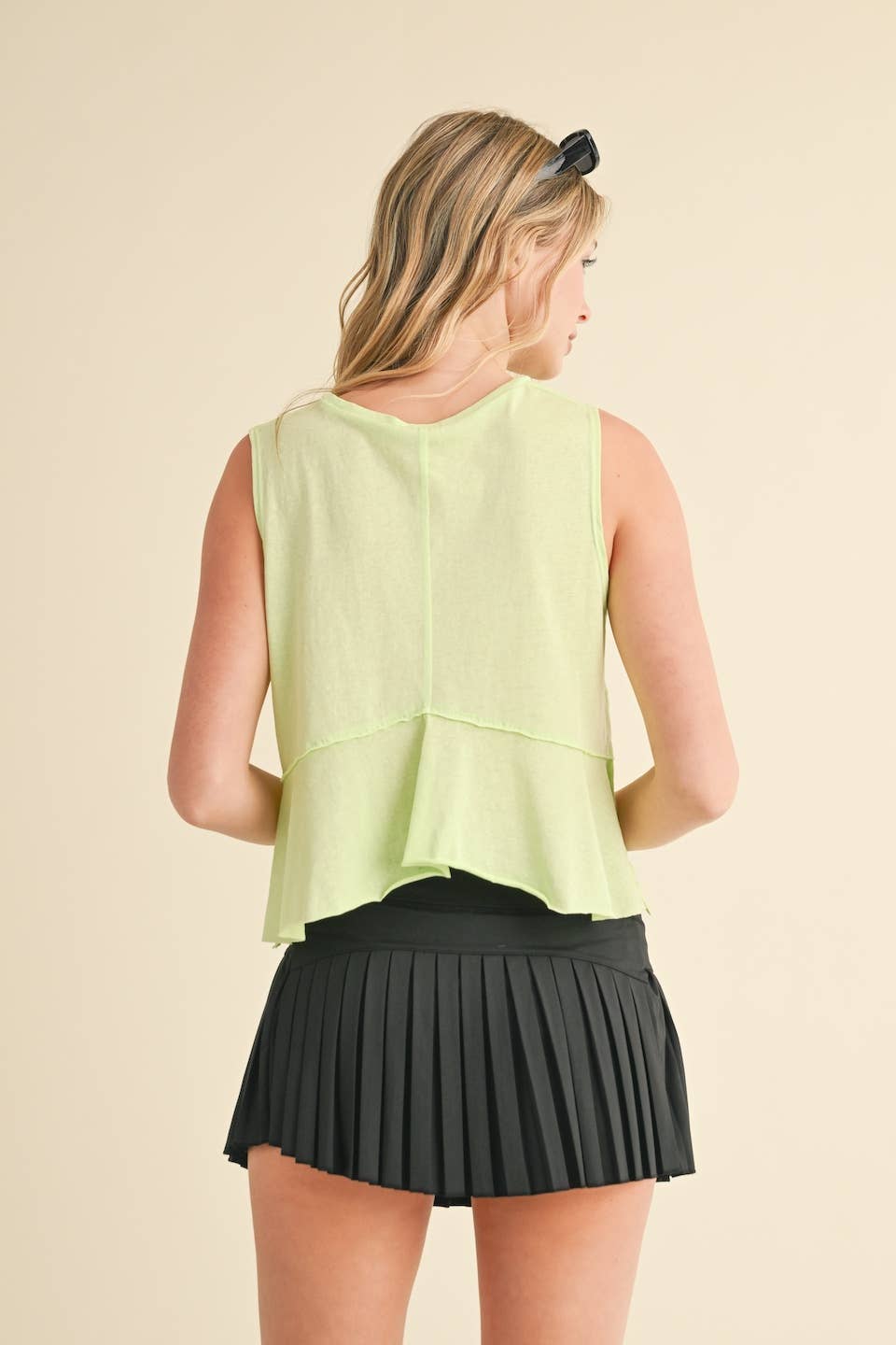Perfect Layer Sleeveless Top: Pink / S