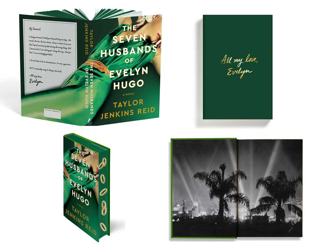 Seven Husbands of Evelyn Hugo: Deluxe Edition Hardcover by Taylor Jenkins Reid: Hardcover; 400 pages / English