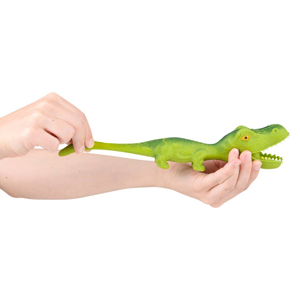 7.5" STRETCHY SAND DINOSAUR