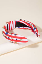 Usa Stars And Stripes Headband
