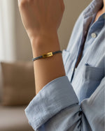 Sentiment Cord Bracelet-John 3:16