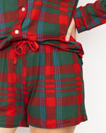 Telluride Plaid Sleep Shorts   Dark Green/Red/Blue   -Asst.: XSmall