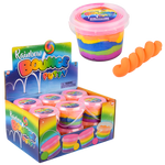 4" RAINBOW BOUNCING PUTTY