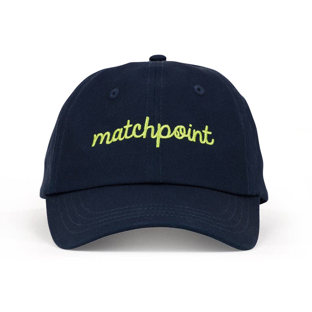 Heads Up Hat: Matchpoint Stitched Navy