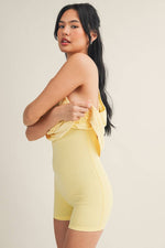 Mineral Wash Play Dress: Coral / L