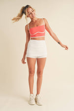 Flirty Exercise Skort: Pink / M