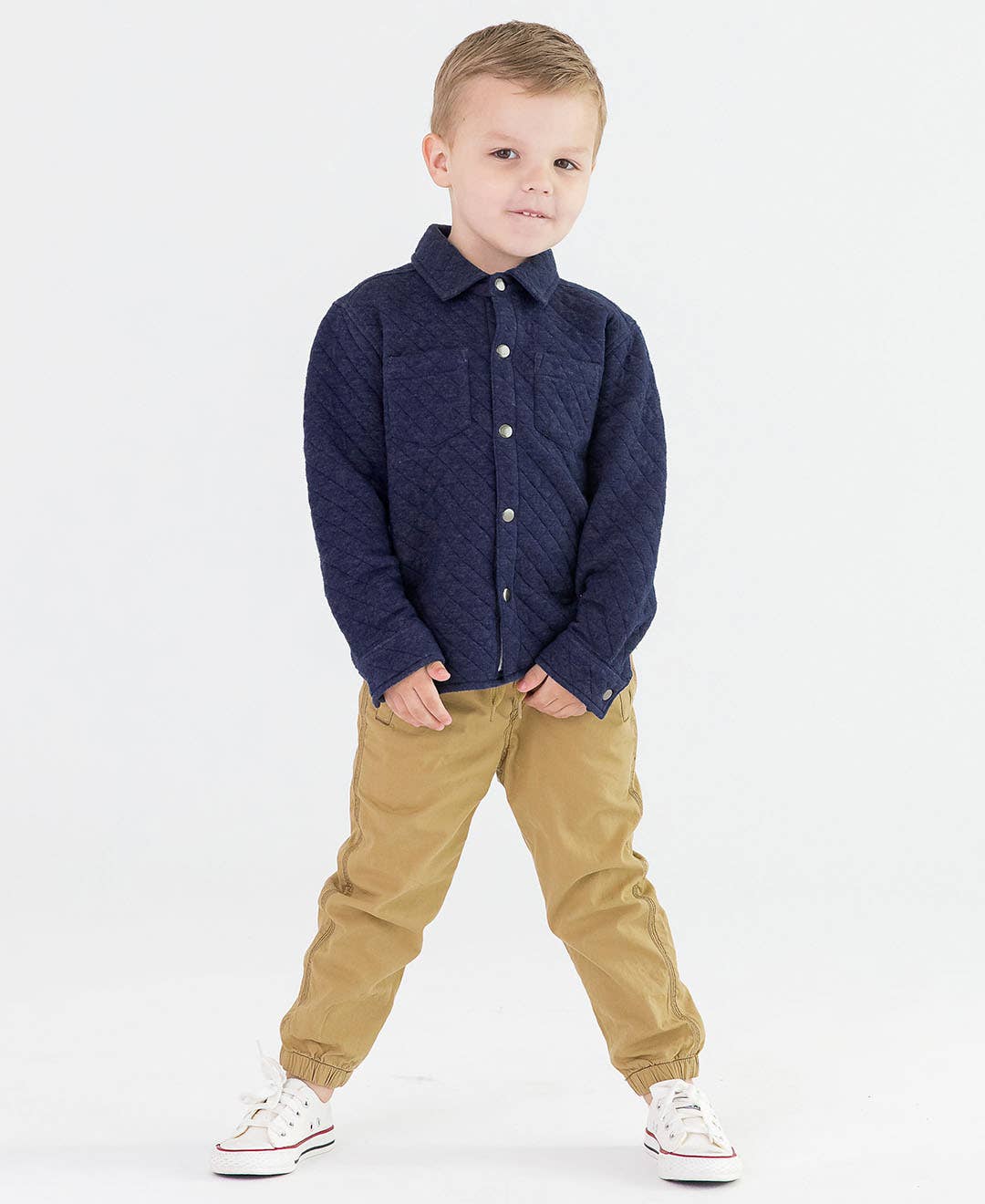 Boys Dark Khaki Jogger Pants: 4T