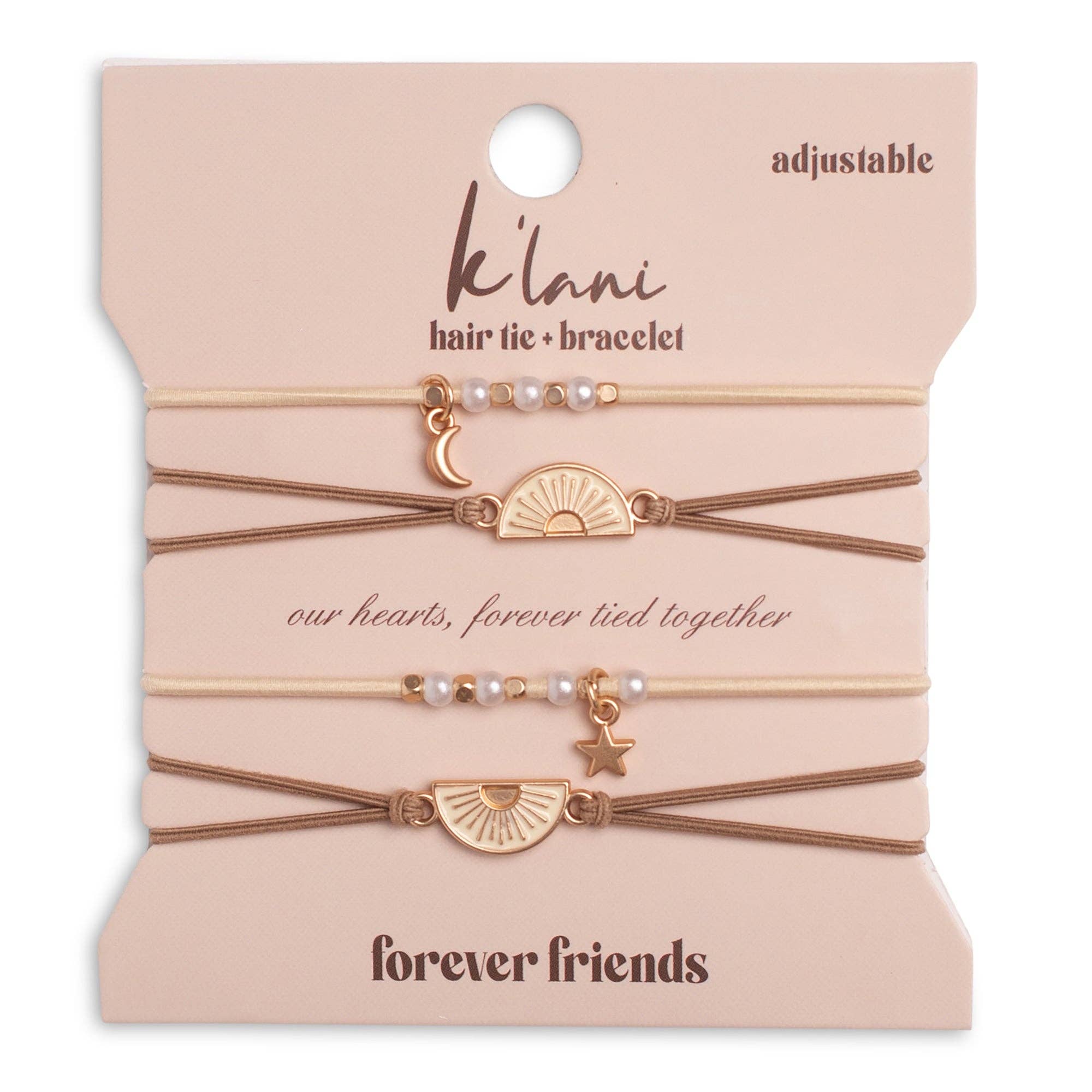 K'lani Forever Friends Hair Tie Bracelets