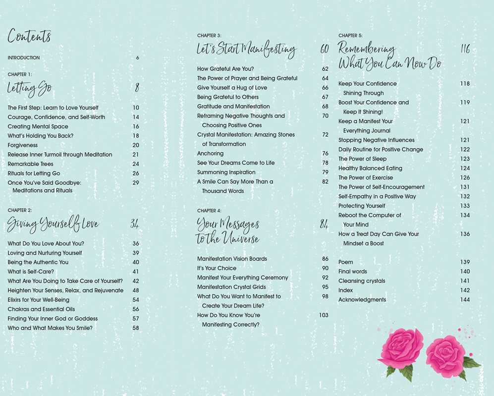 Manifest Your Everything by Nicci Roscoe: Paperback; 144 pages / English