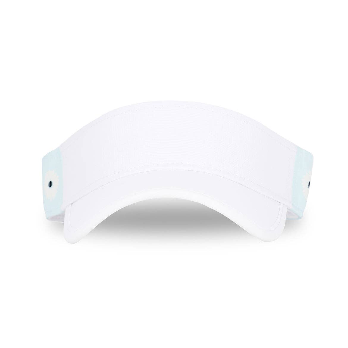 Big Love Visor: Flower Power
