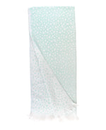 Kids Whimsical Charm Turkish Cotton Beach Towel: White / 63"x28"