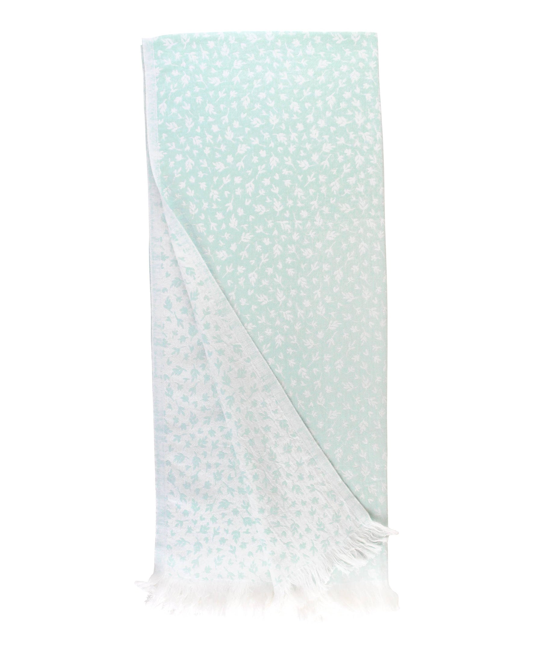 Kids Whimsical Charm Turkish Cotton Beach Towel: White / 63"x28"