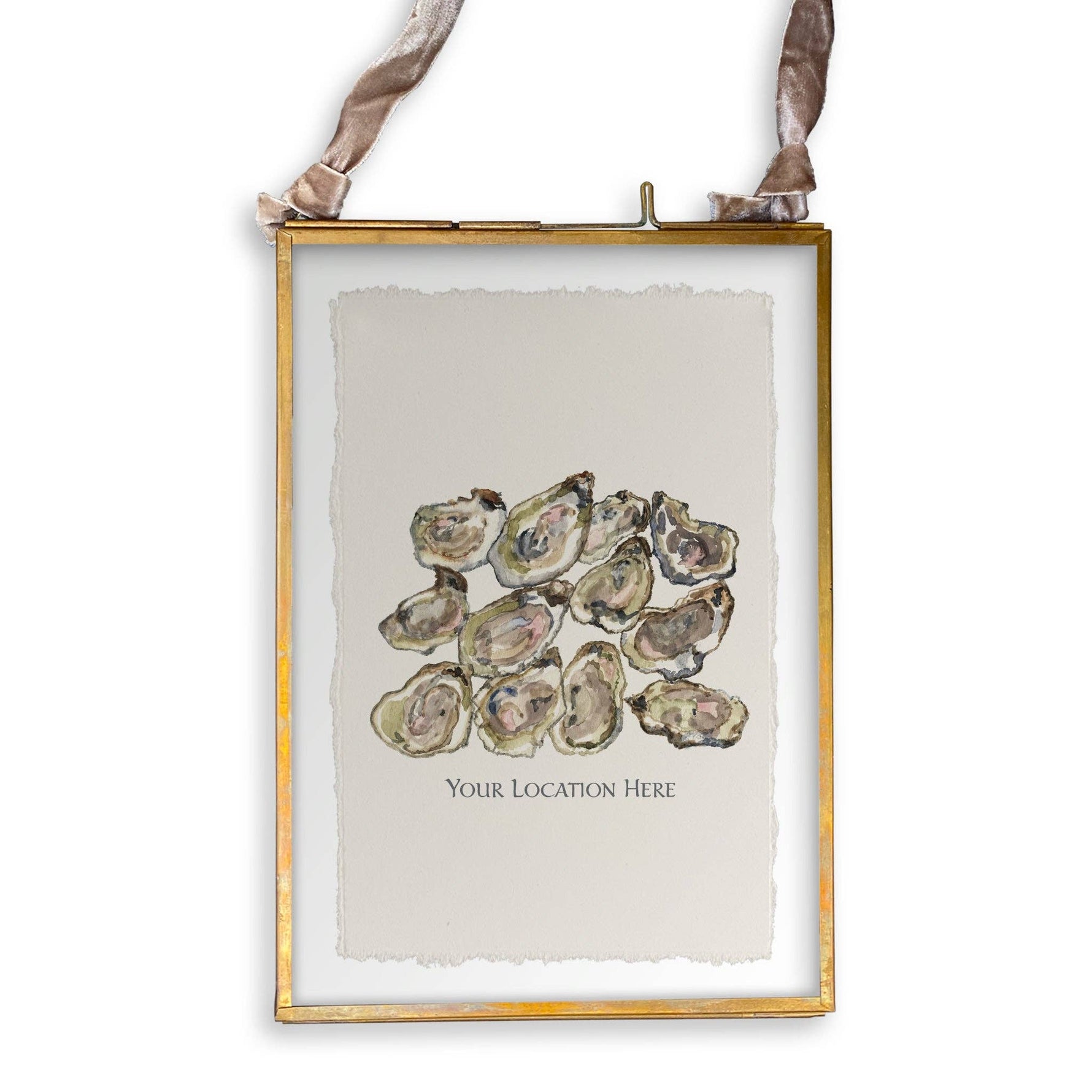 A Dozen Oysters with Location: Dishtowel / -