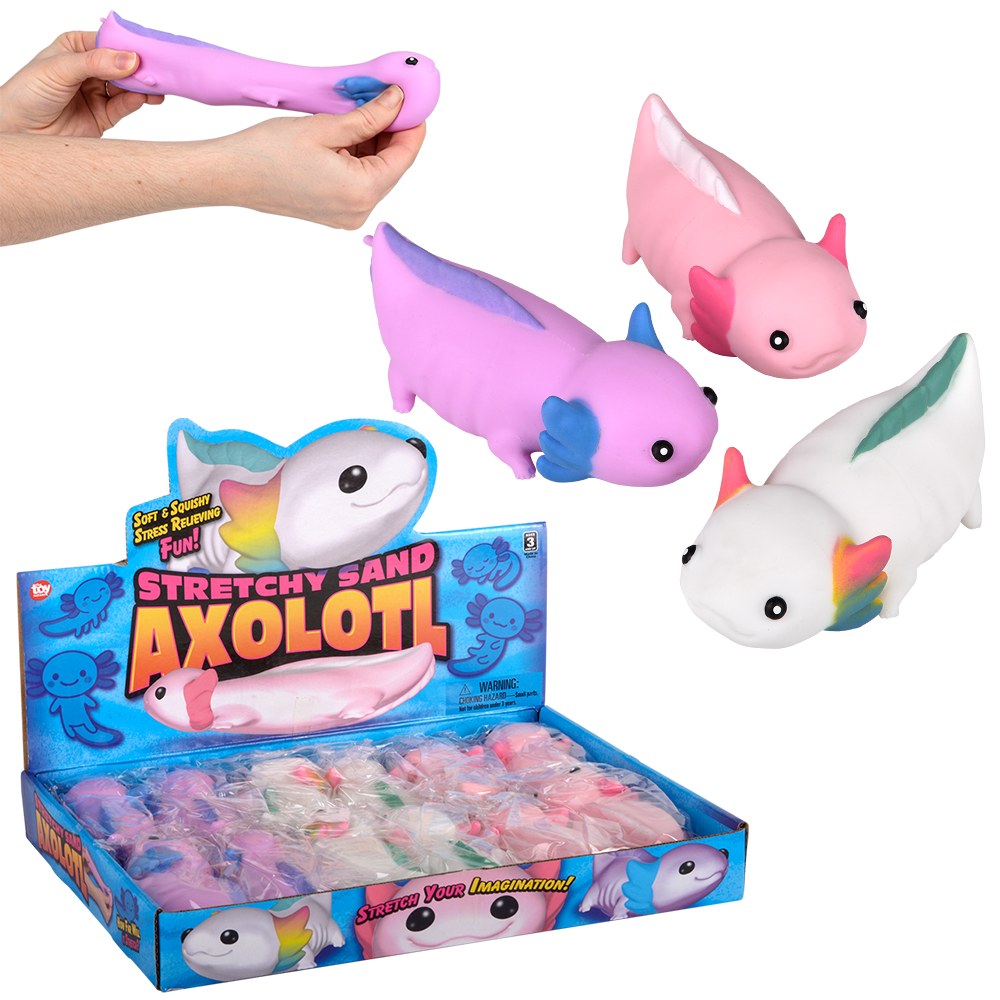 5" STRETCHY SAND AXOLOTL