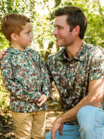 Boys Classic Camo Performance Hooded Shirt: Multi-Color / 4T