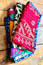Kantha Kitchen Towels, Set of 2