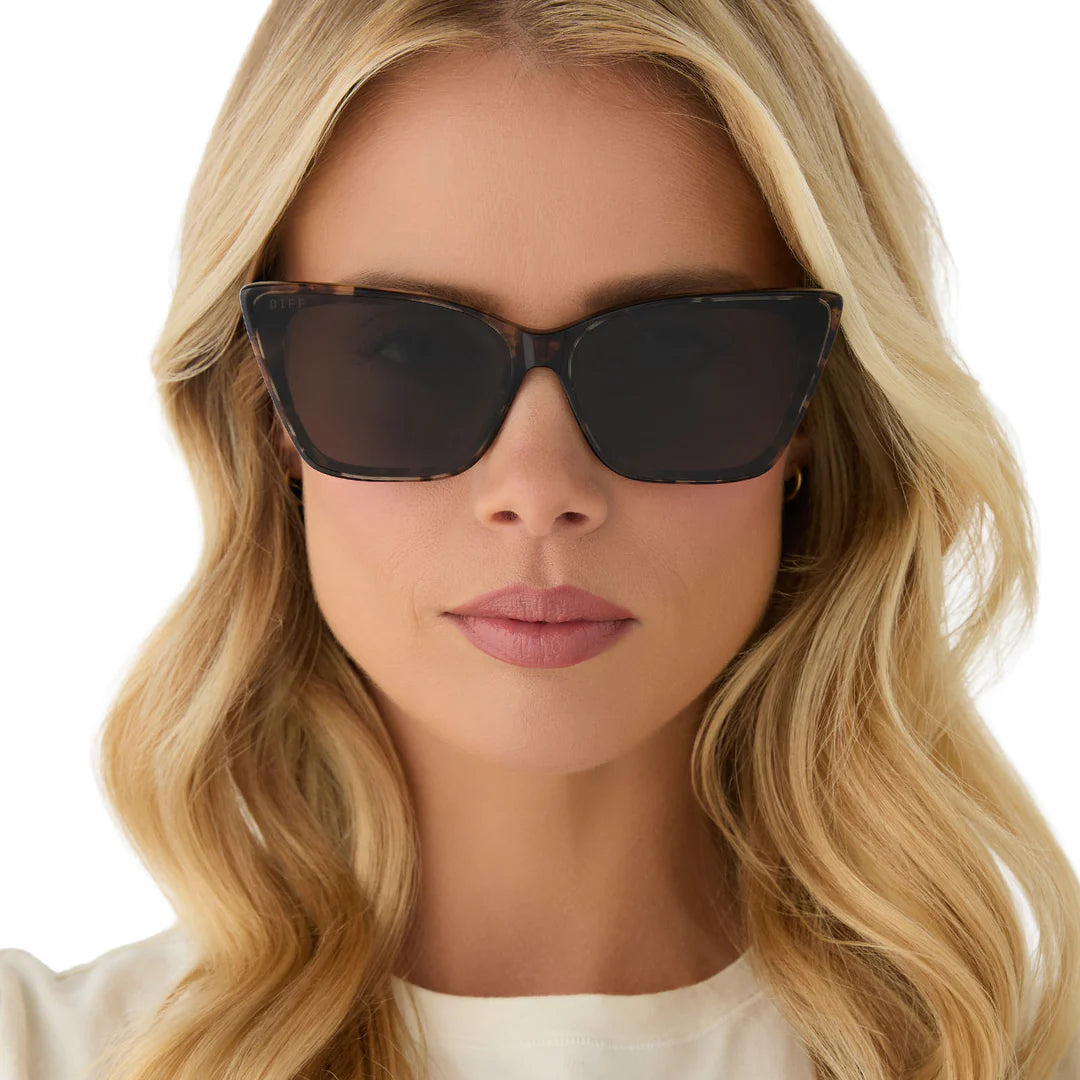 DIFF alina espresso tortoise + grey