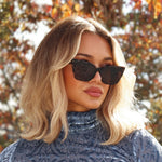 DIFF alina espresso tortoise + grey