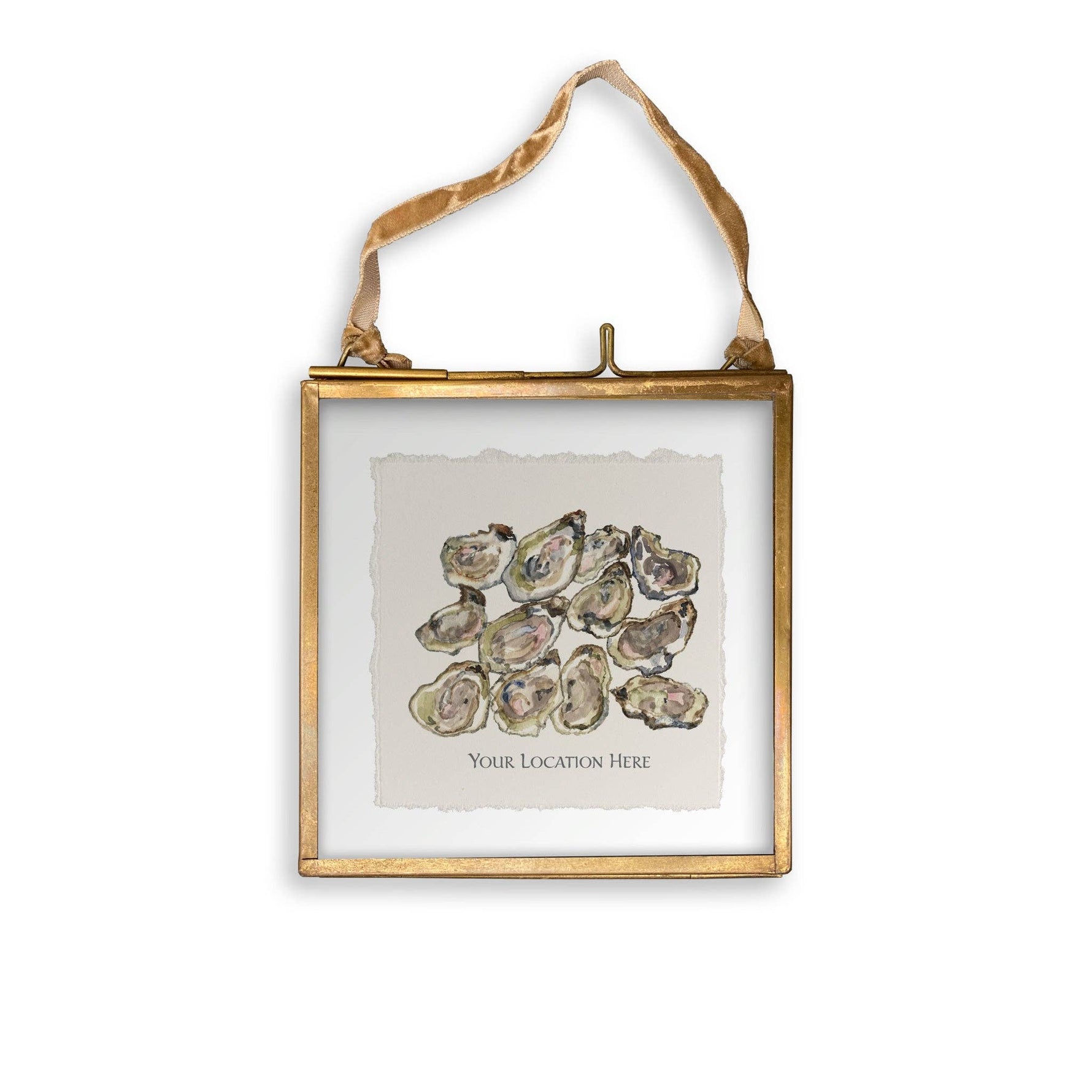 A Dozen Oysters with Location: Dishtowel / -