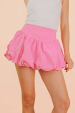 Bubble Activewear Skirt W/ Inner Shorts: PINK