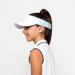 Big Love Visor: Flower Power