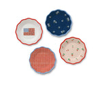 Americana Melamine Assorted Dessert Plates