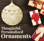 Gold Ball Ornament