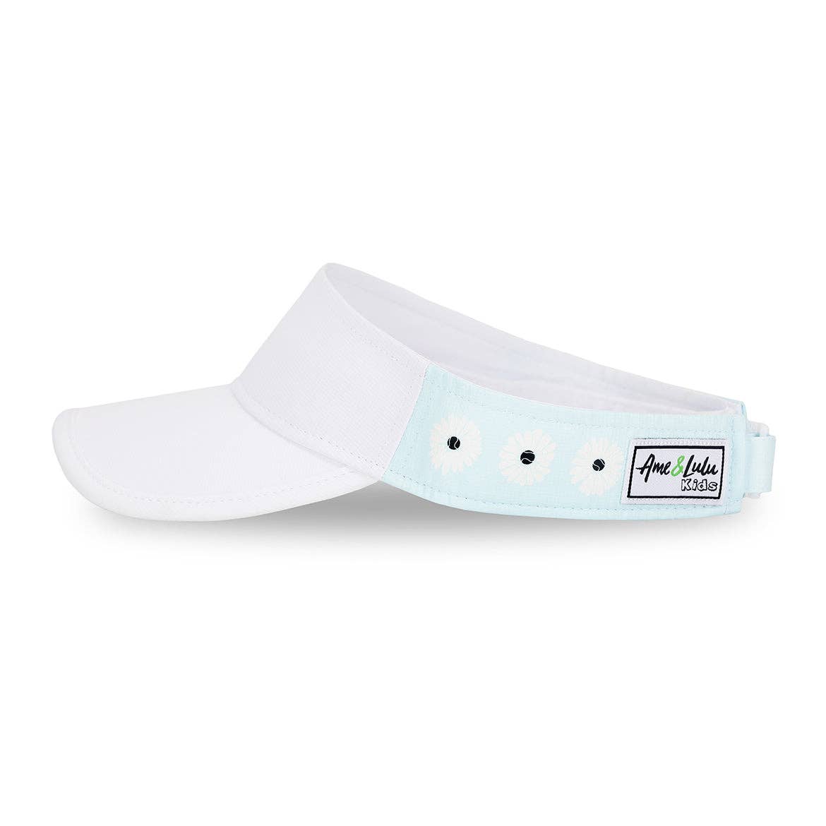 Big Love Visor: Flower Power