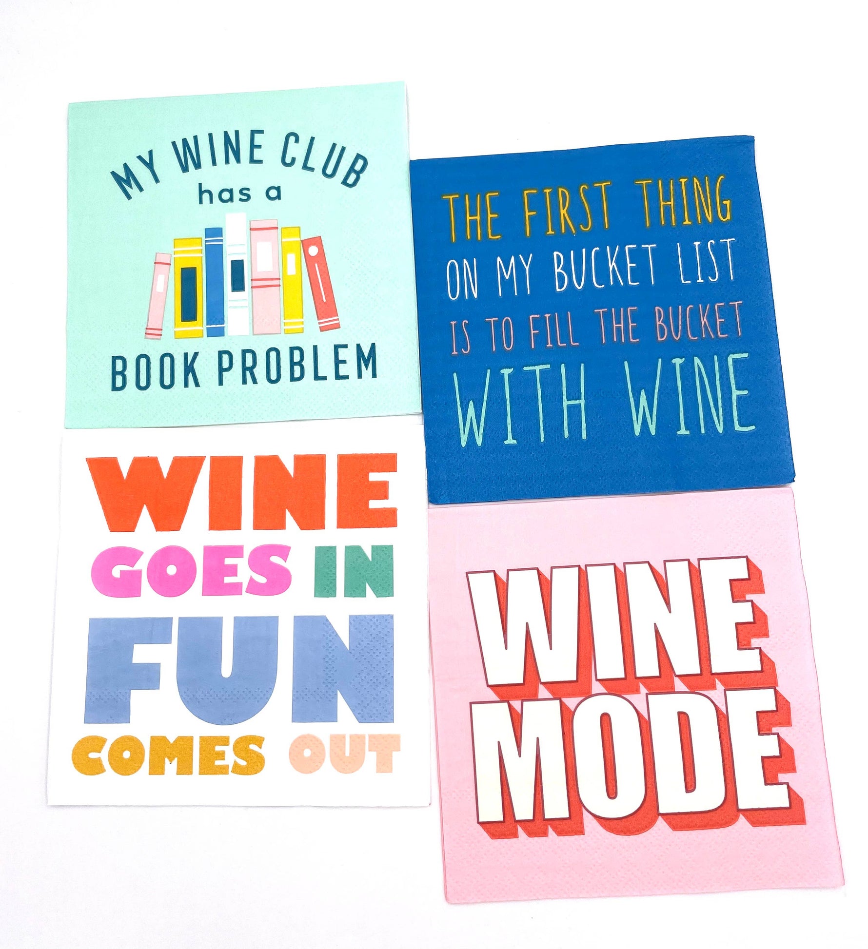 Funny Cocktail Napkins | My Bucket List - 20ct