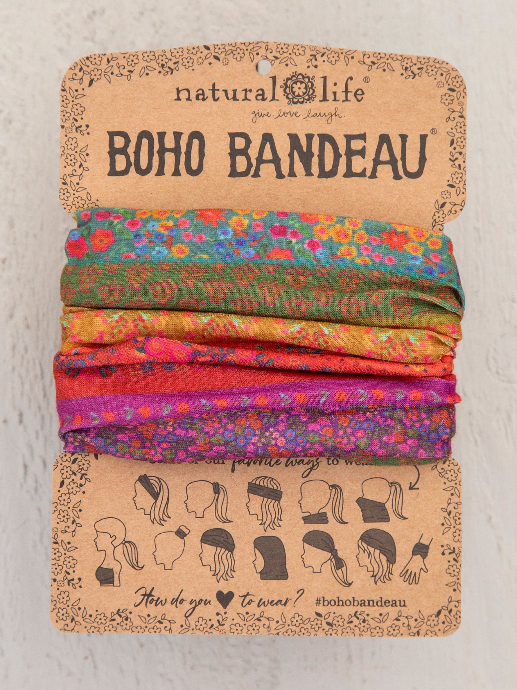 Natural Life Boho Bandeau ~Assorted colors/patterns~