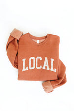 LOCAL graphic sweatshirt: TAN / M
