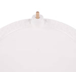 White Round Platter
