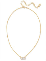 Bindi Pendant Necklace - NFL13BGCRY: Clear