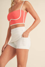 Flirty Exercise Skort: Pink / S