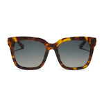 DIFF bella - amber tortoise + steel gradient + polorized