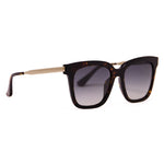 DIFF bella - amber tortoise + steel gradient + polorized