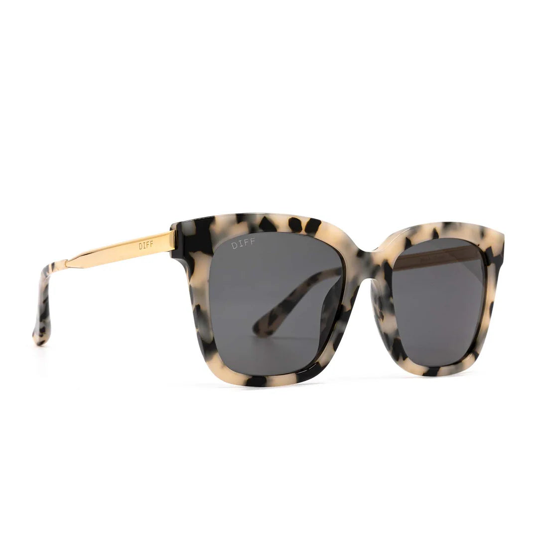 DIFF bella - cream tortoise + grey