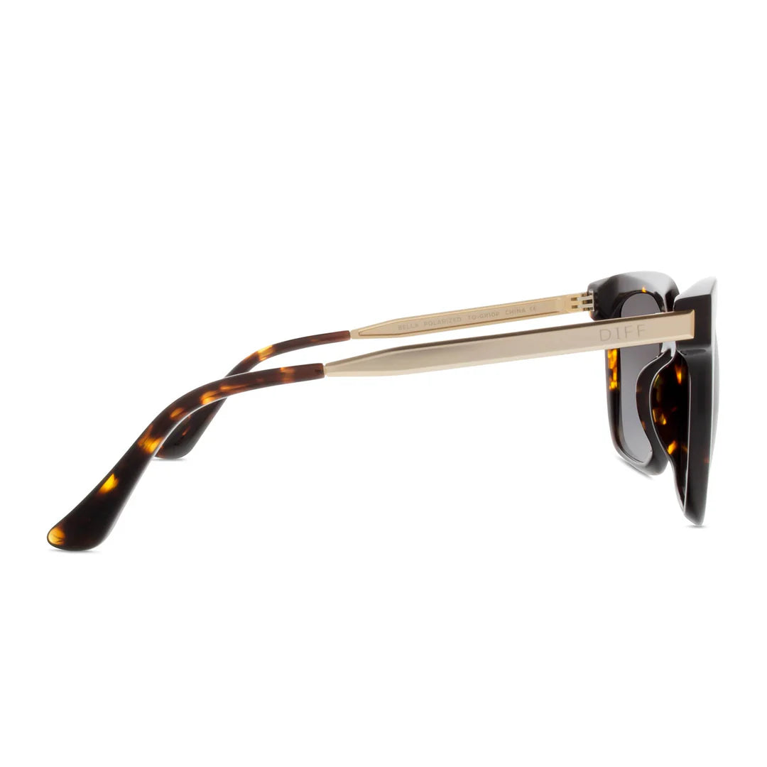 DIFF bella - tortoise + grey + polarized