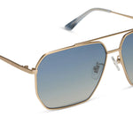 DIFF berkely brushed gold