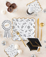 GRD1235 - Grad Hat Shaped Napkin Cocktail