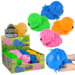 7" SHAGGY PUFFER DOG